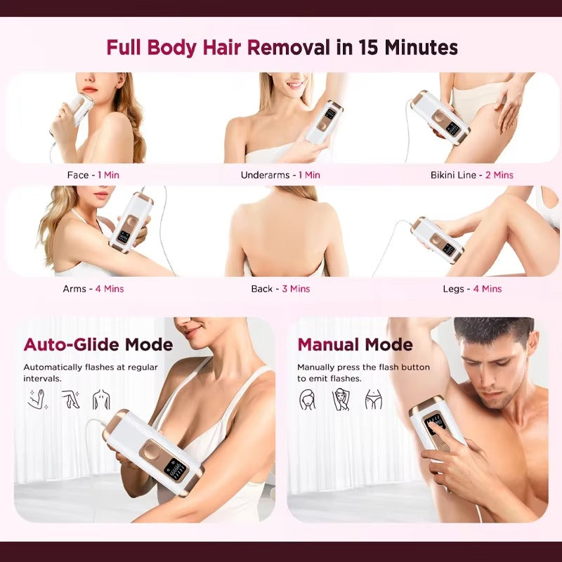 IPL Cooling Hair Remover